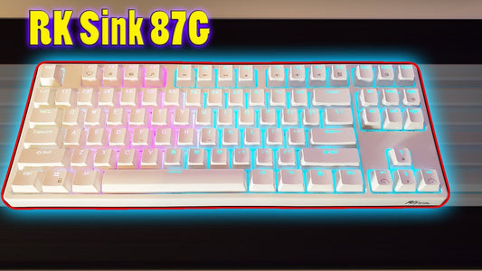 RK87 wireless mechanical keyboard featured in a video review from August 2022