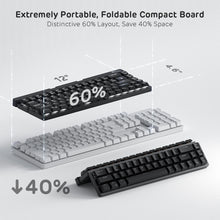 Load image into Gallery viewer, RK ROYAL KLUDGE F68 60% Foldable Low Profile Mechanical Keyboard
