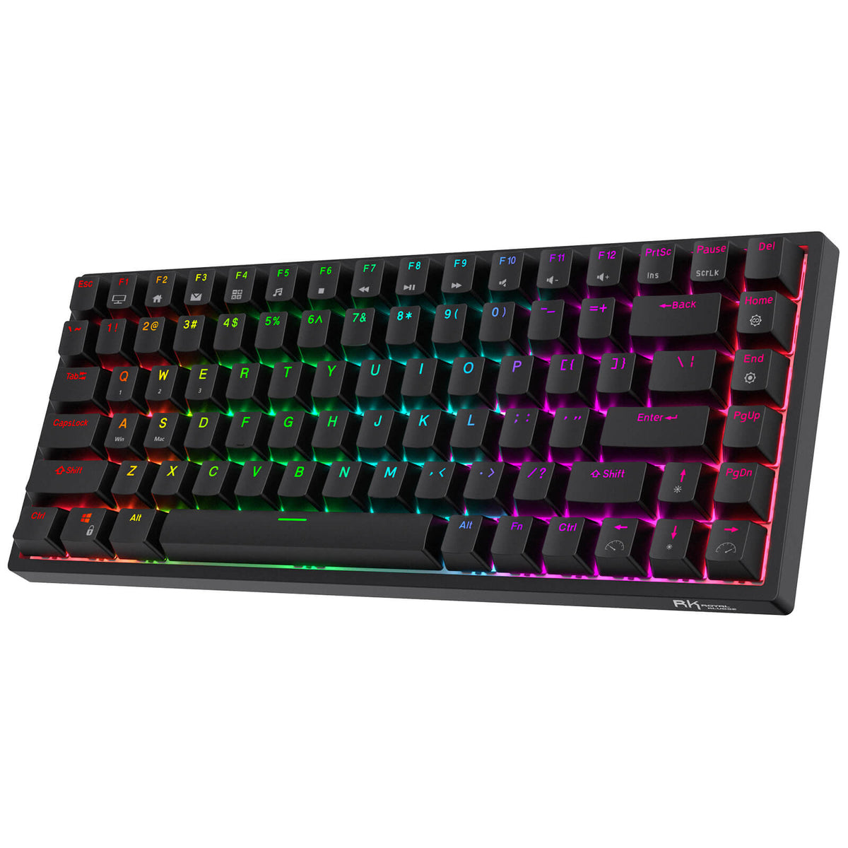 RK ROYAL KLUDGE RK61 Plus Wireless Mechanical Keyboard, 60% RGB Gaming  Keyboard with USB Hub, Hot Swappable Computer PC Keyboards with