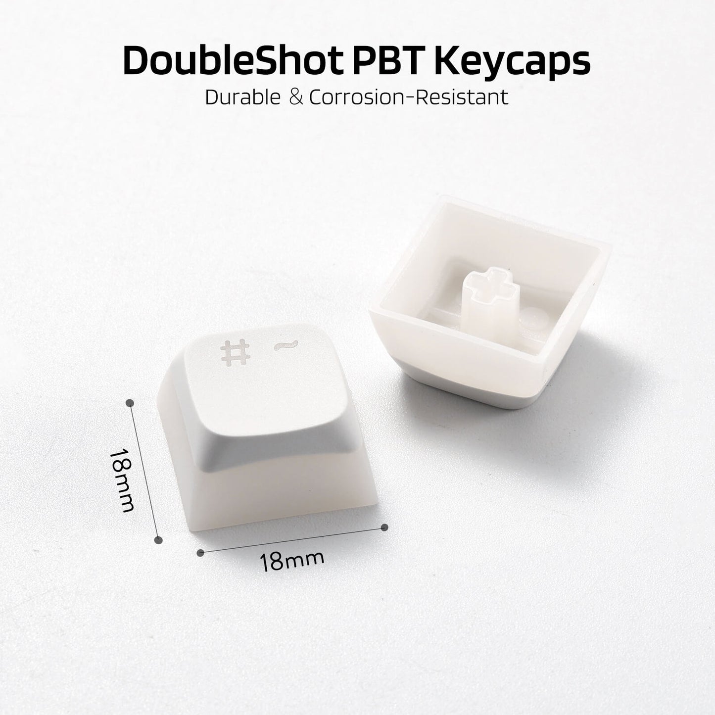 Translucent XDA Profile for ISO & ANSI Layout 61/68/84/87/98/104 Keys Mechanical Keyboard