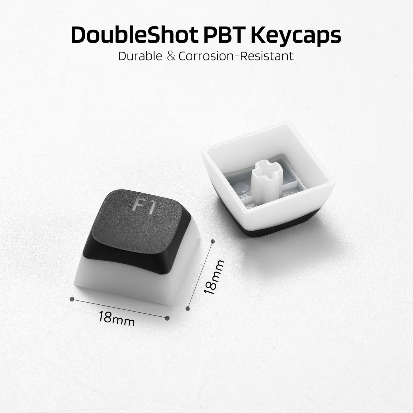 Translucent XDA Profile for ISO & ANSI Layout 61/68/84/87/98/104 Keys Mechanical Keyboard