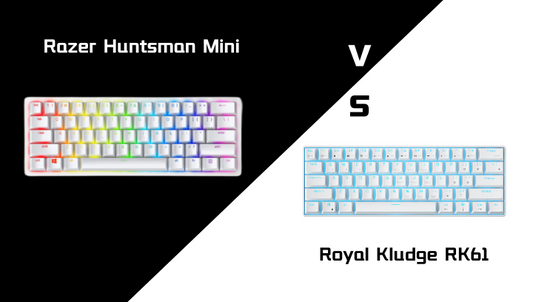 $120 Razer Huntsman Mini VS $45 Royal Kludge RK61!