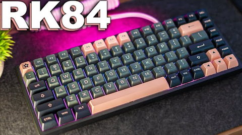 RK84 Keyboard Video Review - April 2022