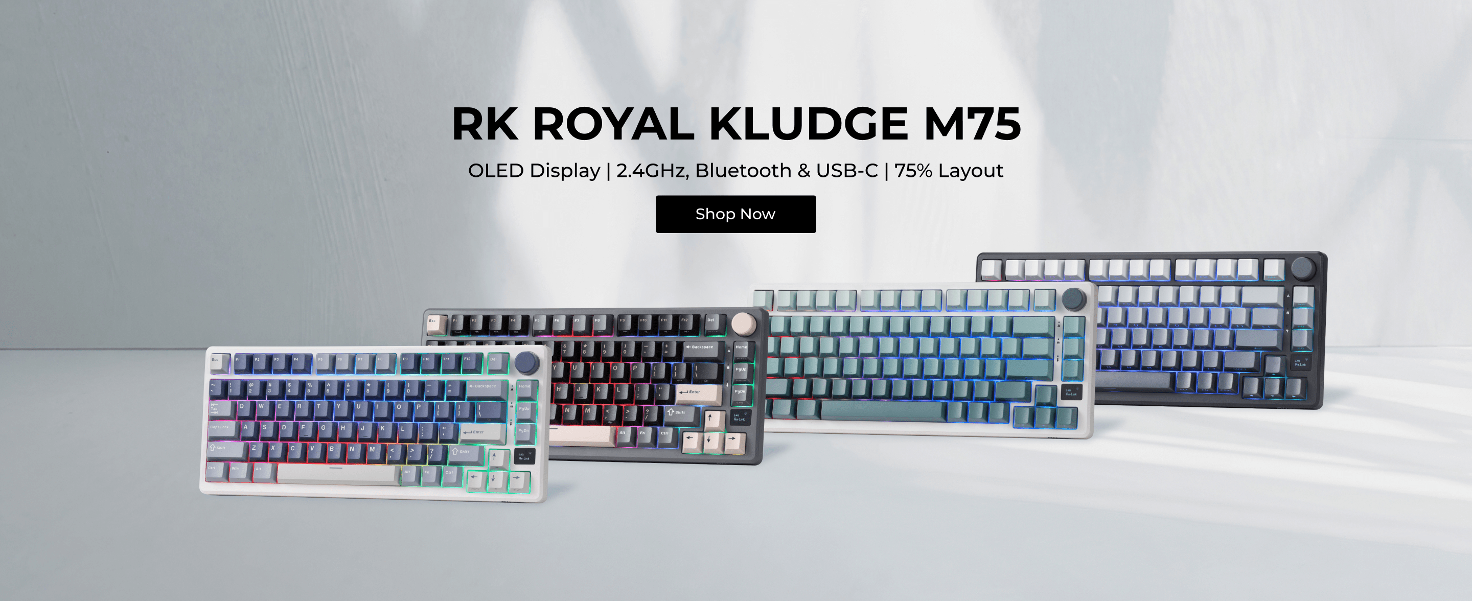 PC Gaming Gear | Wireless Mechanical Gaming Keyboard | RK ROYAL KLUDGE ...