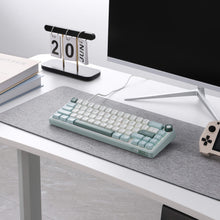 Load image into Gallery viewer, RK ROYAL KLUDGE R65 Wired Mechanical Keyboard with Volume Knob, 60% Percent RGB Backlit Gasket Mount Gaming Keyboard with PBT Keycaps, MDA Profile, QMK/VIA, 66 Keys Hot Swappable Cream Switch, Cyan
