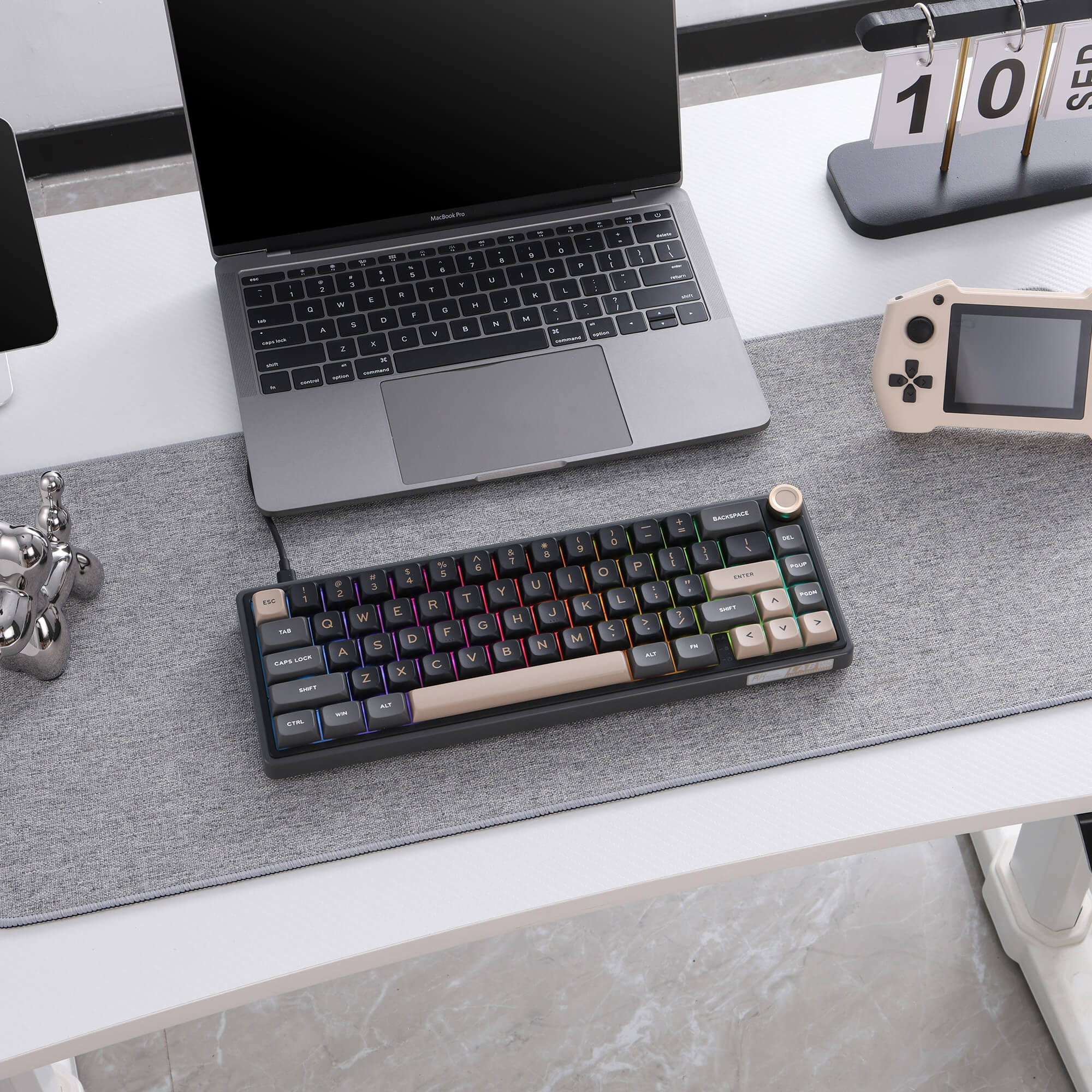 RK ROYAL KLUDGE R65 65% Wired Gaming Keyboard Supports QMK/VIA – RKgaming