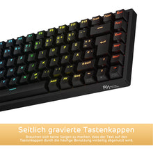 Cargue la imagen en el visor de la galería, RK84 75% German DE QWERTZ Layout gaming keyboard

