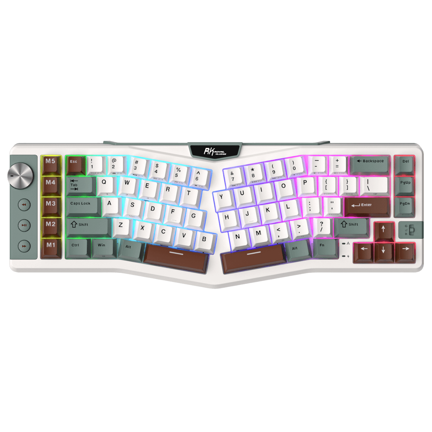 A72 68% Ergonomic Alice Layout Mechanical Keyboard