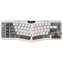 A72 68% Ergonomic Alice Layout Mechanical Keyboard