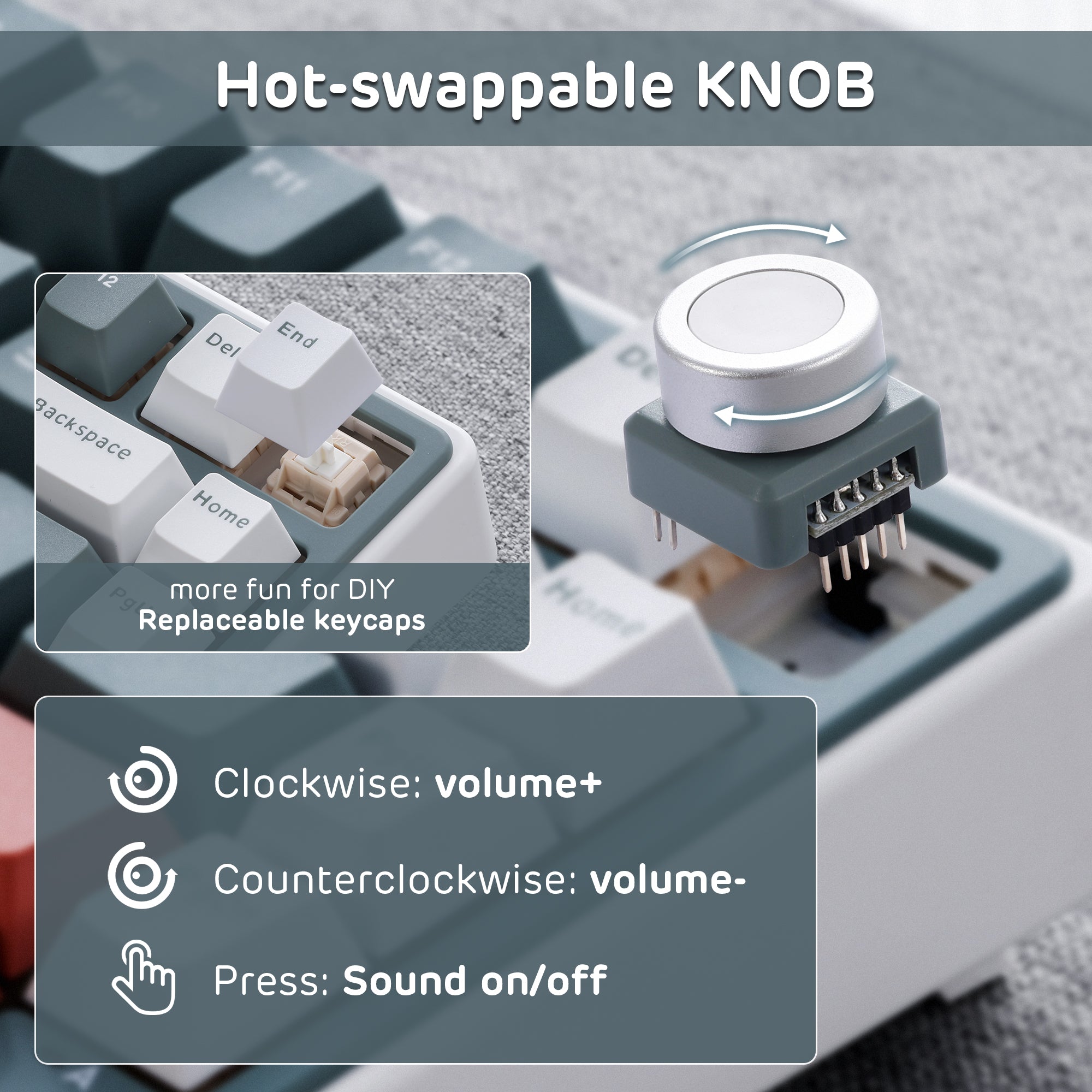 RK ROYAL KLUDGE R65 65% Wireless Gaming Keyboard Supports QMK/VIA ...