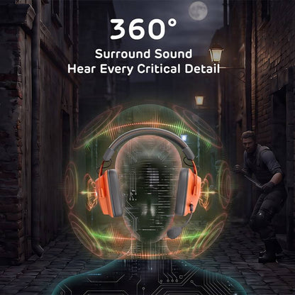 BT5.3/2.4G/3.5mm RGB Wireless Headphones for FPS gaming