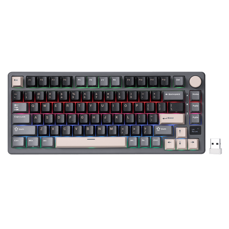 M75, Black/Viridian Switch