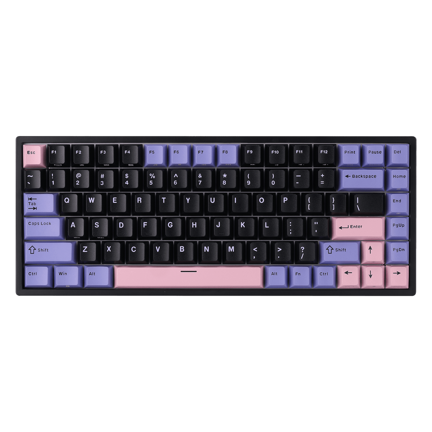 RK ROYAL KLUDGE RK84 Wired 75% RGB Mechanical Keyboard, 84-Keys Compact TKL Gaming Keyboard w/Programmable Software for Mac/Win, Sound Absorbing Foam, PBT Keycap, Hot Swappable Custom Switch