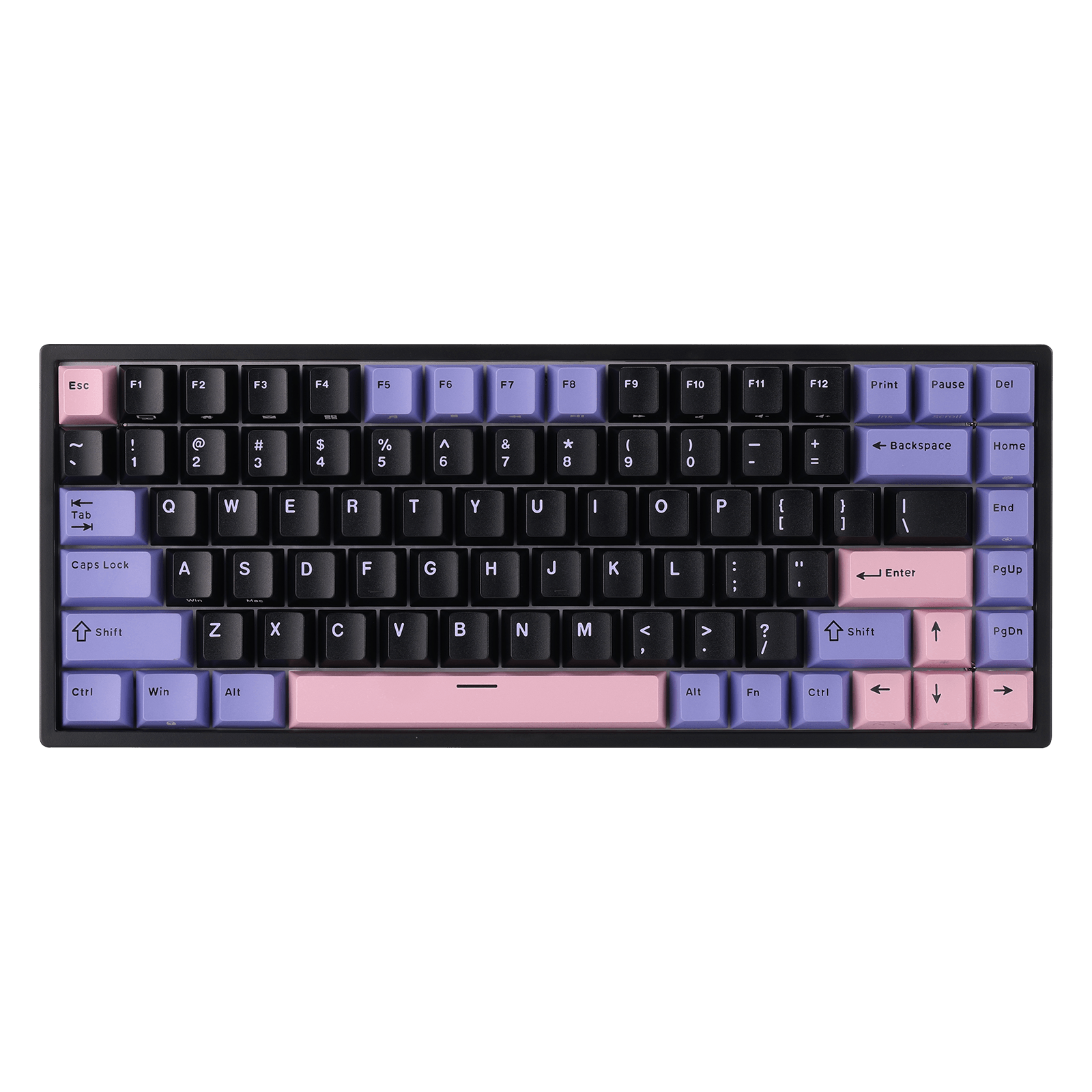 RK ROYAL KLUDGE RK84 Wired 75% RGB Mechanical Keyboard, 84-Keys Compact TKL Gaming Keyboard w/Programmable Software for Mac/Win, Sound Absorbing Foam, PBT Keycap, Hot Swappable Custom Switch