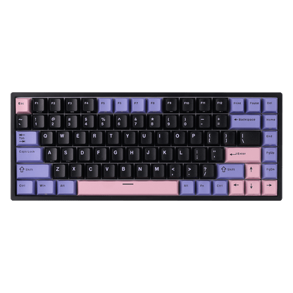 RK ROYAL KLUDGE RK84 Wired 75% RGB Mechanical Keyboard, 84-Keys Compact TKL Gaming Keyboard w/Programmable Software for Mac/Win, Sound Absorbing Foam, PBT Keycap, Hot Swappable Custom Switch