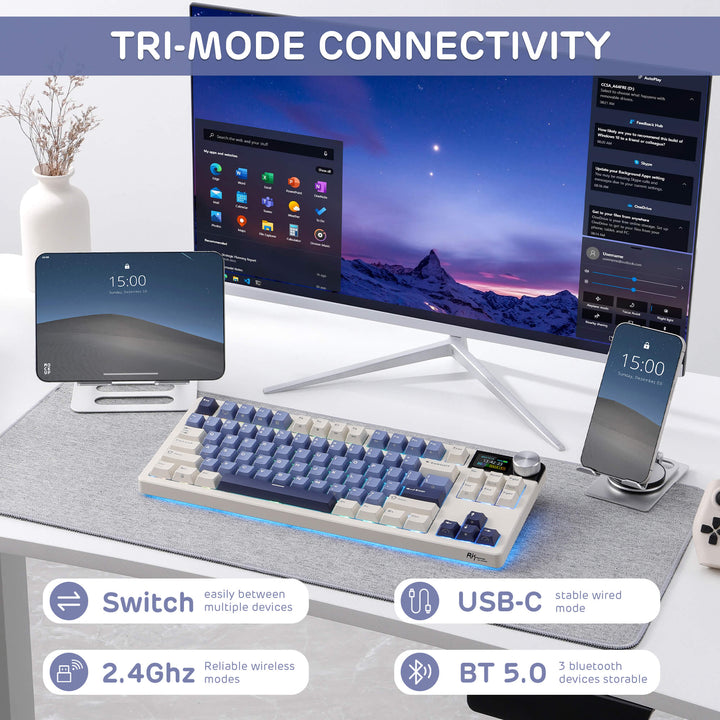 Discover RK's 80% TKL Mechanical Keyboards – RK87, R87, M87 for ...