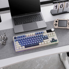 Load image into Gallery viewer, RK ROYAL KLUDGE S85 85-Key TKL Wireless Gaming Keyboard – Gasket-Mounted Design, Hot-Swappable Linear Cloud Switches, Cherry-Profile PBT Keycaps, 7200mAh Battery, OLED Display, Rotary Knob, Triple-Mode Connectivity (2.4GHz, Bluetooth, USB-C)
