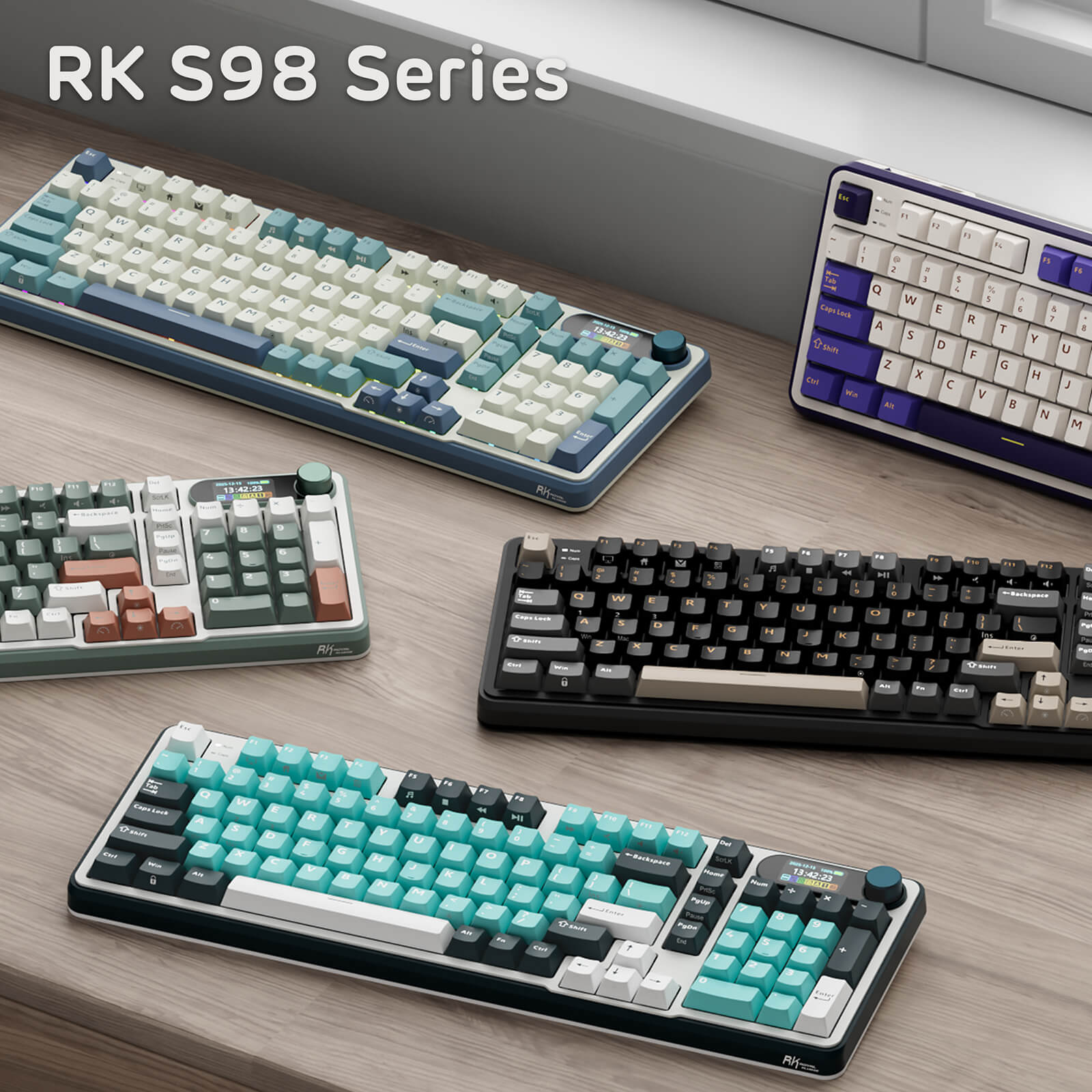 RK ROYAL KLUDGE S98 Wireless Hot-Swappable RGB Keyboard – RK Royal