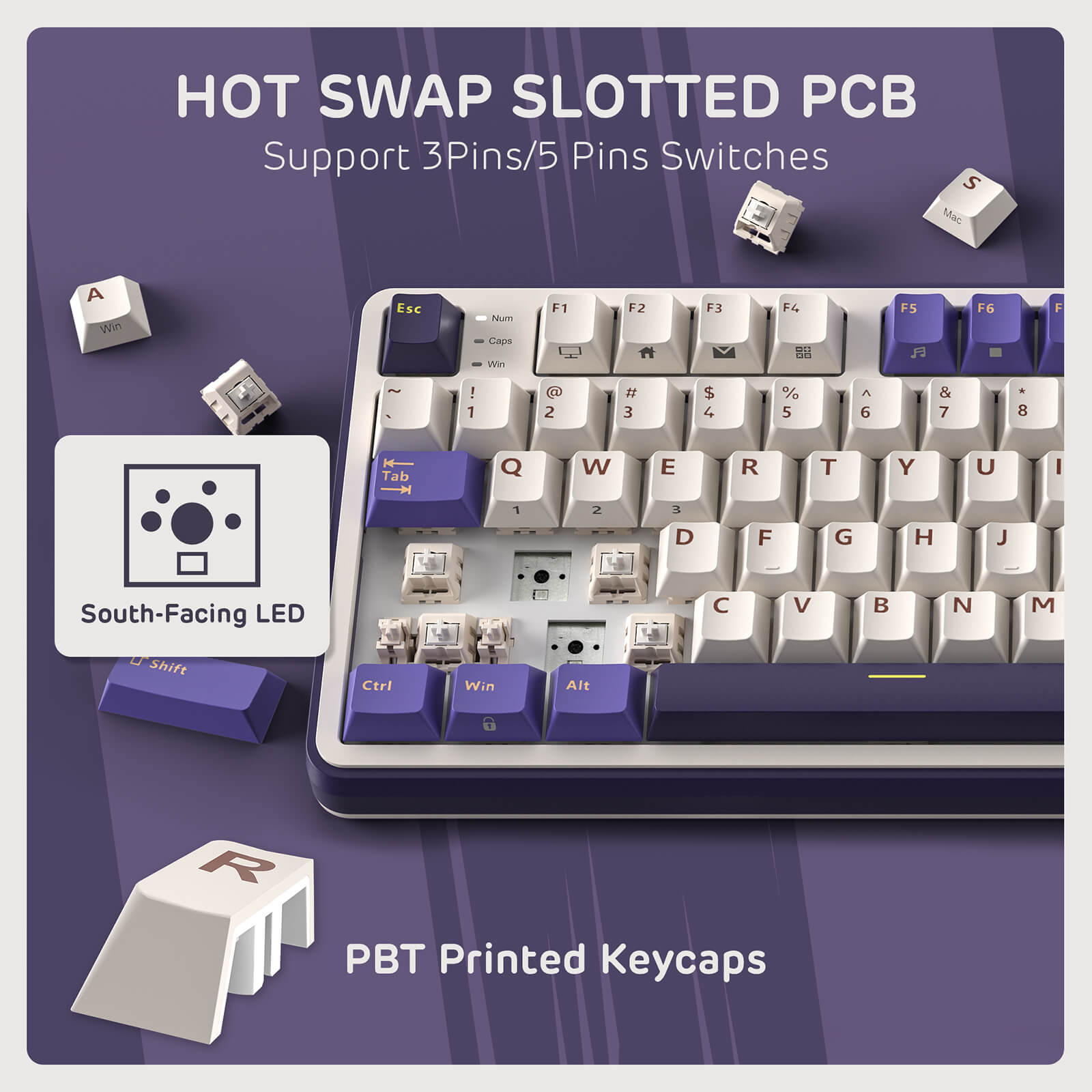 RK ROYAL KLUDGE S98 Wireless Hot-Swappable RGB Keyboard – RK Royal