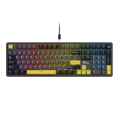 RK ROYAL KLUDGE X104 Full Size Creamy Mechanical Keyboard for Office ...