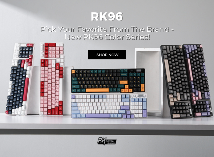 PC Gaming Gear Wireless Mechanical Gaming Keyboard RK ROYAL