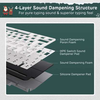 S98 96% Wireless Mechanical Keyboard (Christmas Limited Edition)