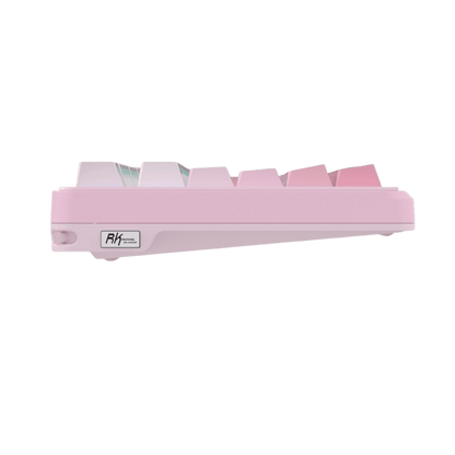 RK S98 Pink Edition mechanical keyboard rear view