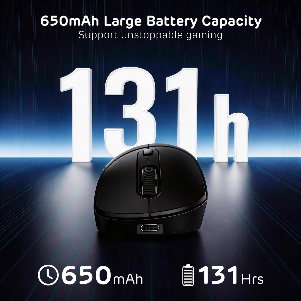RK ROYAL KLUDGE MG5 Wireless Gaming Mouse | Ultra-Light & Precise for ...