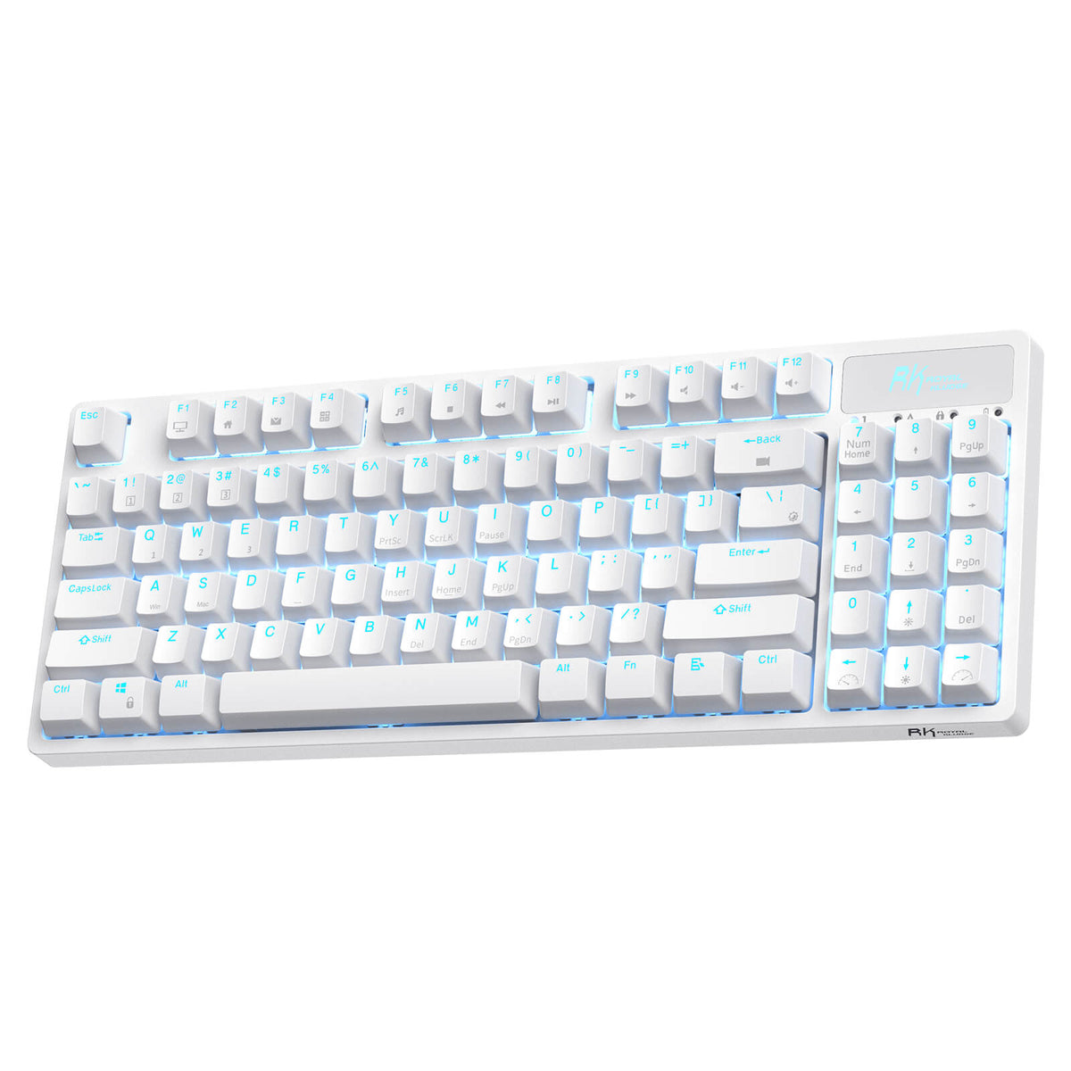 RK ROYAL KLUDGE RK89 85% Triple Mode Hot Swappable Mechanical Keyboard ...