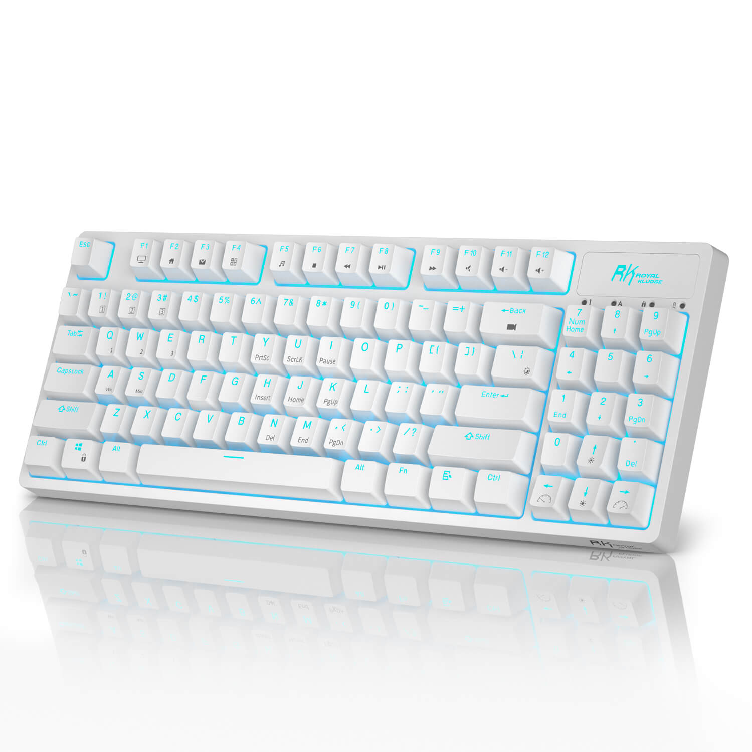 RK ROYAL KLUDGE RK89 85% Triple Mode Hot Swappable Mechanical Keyboard ...