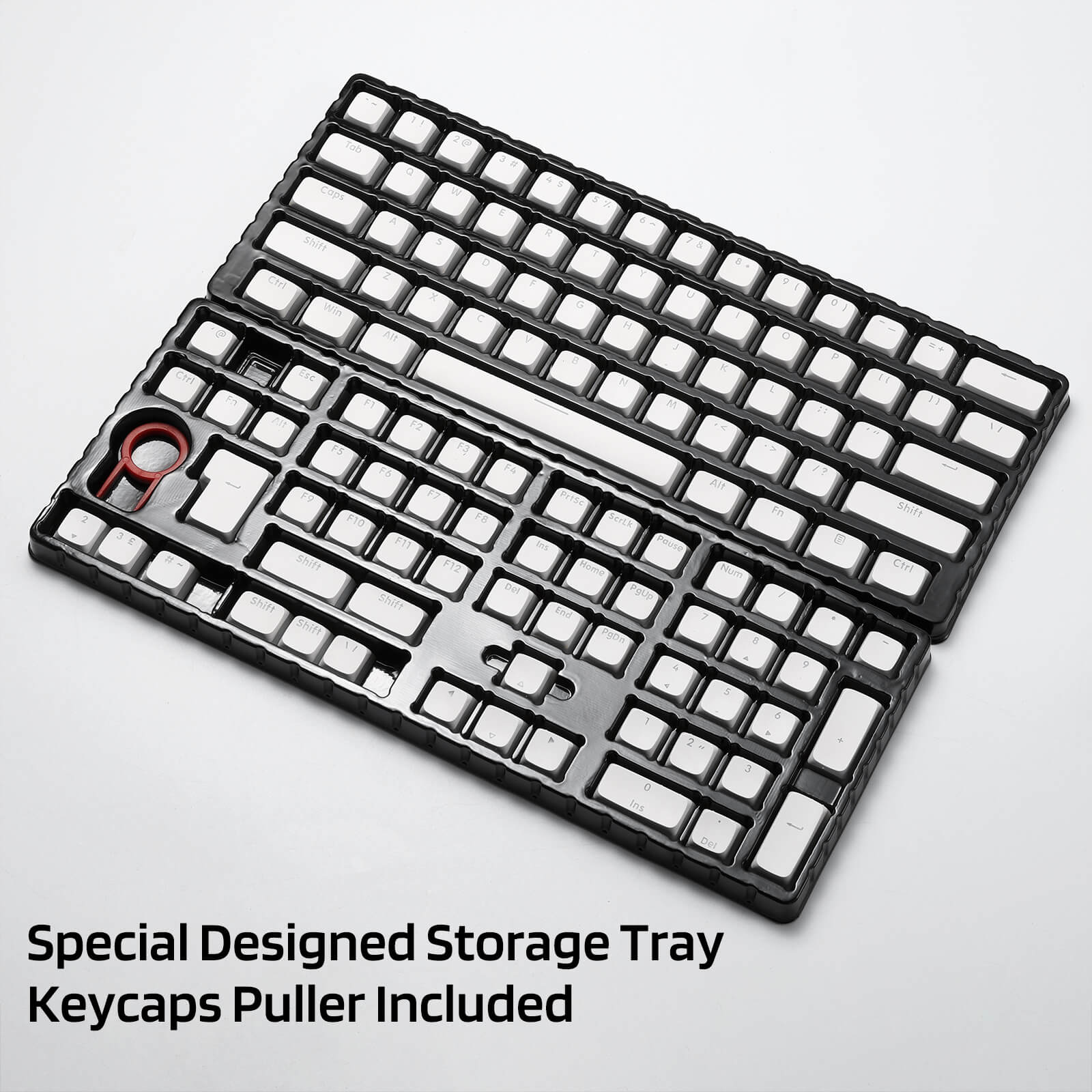 Translucent XDA Profile for ISO & ANSI Layout 61/68/84/87/98/104 Keys Mechanical Keyboard