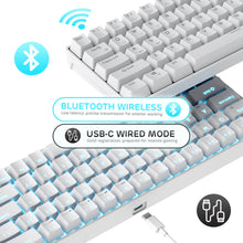 Load image into Gallery viewer, RK ROYAL KLUDGE RK68 Wireless Hot Swappable 65% Mechanical Keyboard (Open-box)
