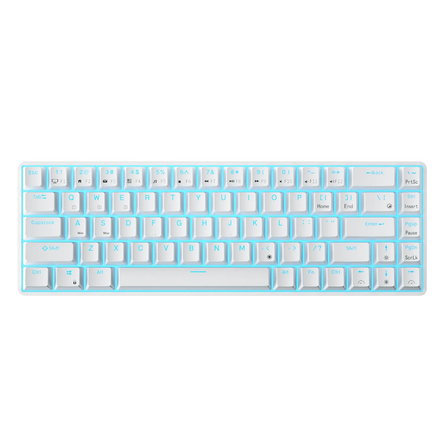 RK68 65% Wireless Mechanical Keyboard (Single Color Backlit)