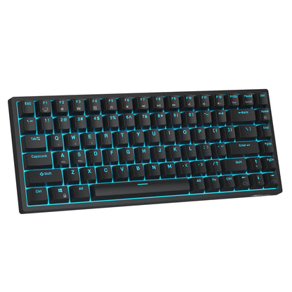 RK84 Blue backlit mechanical gaming keyboard