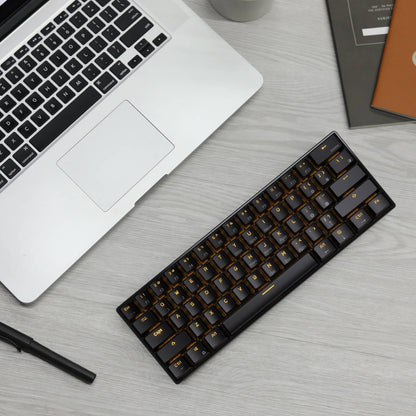 RK ROYAL KLUDGE RK61 Wireless 60% Mechanical Gaming Keyboard