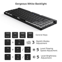 Load image into Gallery viewer, Slim Foldable Bluetooth Keyboard
